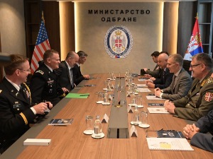 Стефановић, Мојсиловић и Хауард: Интензивна сарадња Војске Србије и Оружаних снага САД