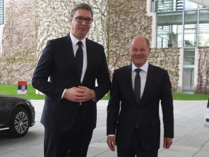 Вучић: Разговарао сам са Шолцом о билатералним односима, економији, региону