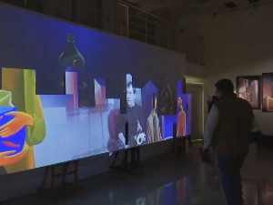 У Галерији РТС-а отворена ретроспективна изложба Дамјана Ђакова „Путовање без краја“