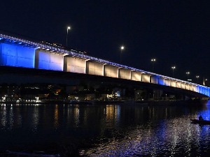 Симболи Београда у бојама Европске уније