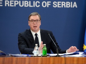 Вучић на радној вечери у Бриселу, фокус на Украјини