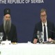 Вучић: Више од свега нам недостаје мир; Патријарх: Да се језик оружја заустави