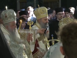 Литургија помирења за обнову канонског јединства СПЦ и МПЦ у Храму Светог Саве