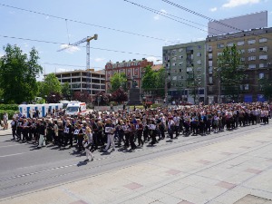 "Поворка сећања" у Београду, снимљена завршна сцена документарног филма "Сведок" 