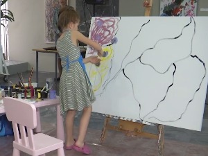 Седмогодишња хумана сликарка из Чачка