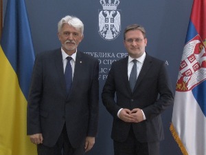 Селаковић се састао са новим амбасадором Украјине
