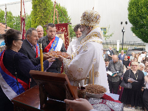 Обележена црквена слава Свети Ћирило и Методије са владиком Андрејем у Белпу крај Берна 