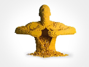 Уметник Натан Савеј доказао да се и лего коцке могу претворити у уметничко дело