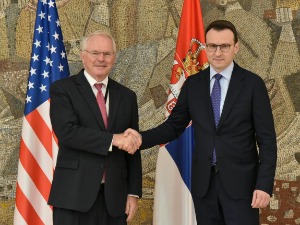 Петковић са Хилом и Мекдавелом о дијалогу Београда и Приштине и ситуацији на КиМ