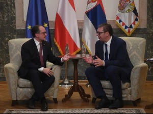 Вучић са Шаленбергом: Србија цени подршку Аустрије