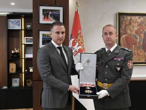 Уручен Орден заслуга за одбрану и безбедност хероју са Кошара