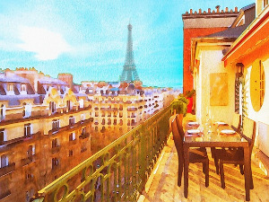  Добро јутро децо: Поглед са Ајфеловог торња 