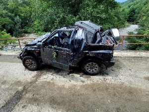 Аутомобил слетео са моста код Чачка, четири младића погинула