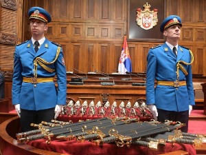 Мачеви и сабље полазницима Високих студија безбедности и официрима Генералштабног усавршавања