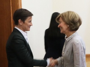 Брнабићева са представницом ОЕБС-а за слободу медија