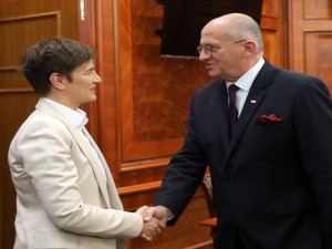 Брнабић с председавајућим ОЕБС-a о сарадњи и ЕУ интеграцијама