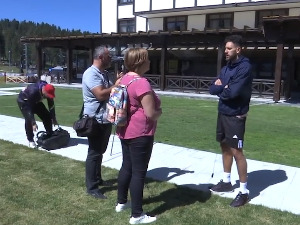 Кошаркашка звезда са младима на Копаонику где је и почео 