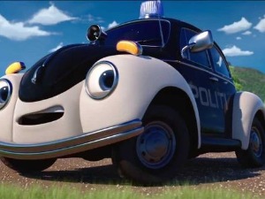 Филм - Плоди, полицијски ауто у потери