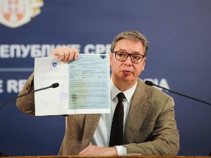 Вучић: Молим и Албанце и Србе да сачувамо мир, али предаје неће бити – Србија ће победити 