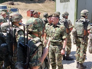 Висока борбена готовост снага Војске Србије у Копненој зони безбедности