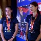 Adriana Vilagoš i Angelina Topić za RTS sa medaljama na grudima: Idemo rasterećene u Minhen