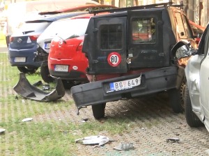 Возачу у Београду позлило за воланом - повређена једна особа, а седам аутомобила оштећено