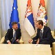 Вучић разговара са Лајчаком и Ескобаром
