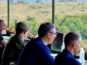 Вежба Војске и МУП-а на Пасуљанским ливадама