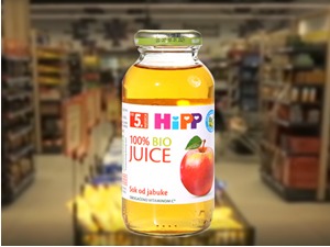 Повучен са тржишта сок од јабуке "Хип Био" за децу
