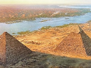 Исушени рукавац Нила омогућио градњу пирамида у Гизи