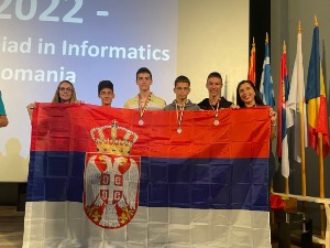 Три медаље за српске ученике на Јуниорској балканској информатичкој олимпијади у Румунији