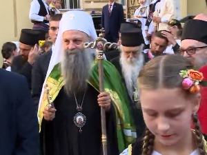 Патријарх Порфирије: Наши преци у Сентандреји показали шта је најважније за заједницу