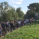Протест против нелегалних објеката на Савском насипу