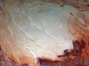 Svetlucava „jezera“ ispod južnog pola Marsa izgleda da su nešto sasvim drugo, ustanovili naučnici