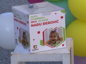 Улица отвореног срца у Чачку за Нађин први корак