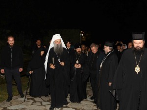 Патријарх Порфирије у Пећкој патријаршији, последње припреме за устоличење