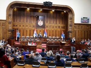 Скупштина Србије о закону о министарствима