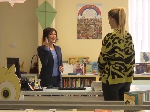 Добродошлица у Библиотеку шабачку и на знаковном језику