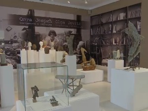 Век од рођења вајарке Олге Јеврић, изложба у Галерији САНУ