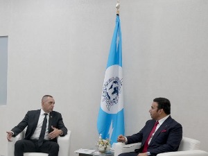 Вулин са шефом Интерпола: Србија поуздан и снажан партнер
