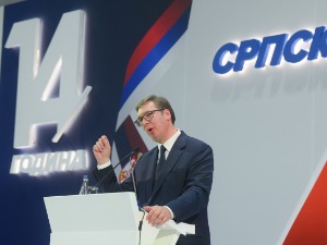 СНС у Лесковцу прославља 14 година од оснивања; Вучић: Данас је дан за понос