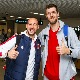 Фудбалери и кошаркаши Звезде у истом авиону за Монако