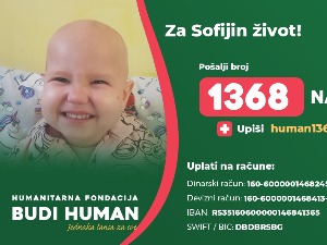 Маленој Софији се леукемија вратила, у борби за здравље сви можемо помоћи