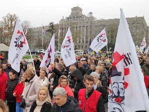 Протест радника "Пошта Србије"