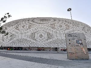 Ел Тумама стадион – инспирисан традиционалном капом, направљен у облику савршеног круга