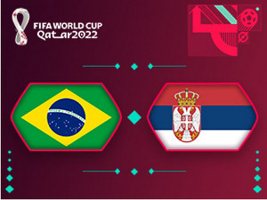 Спортско вече, Катар 2022: Србија – Бразил, пренос