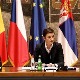 Брнабићева: Влада остаје у потпуности посвећена европским интеграцијама