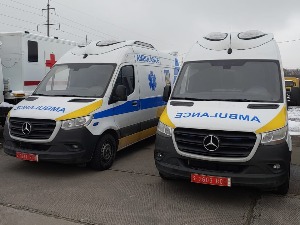 Амбасада Украјине у Београду: Хвала Влади Србије на донацији два амбулантна возила