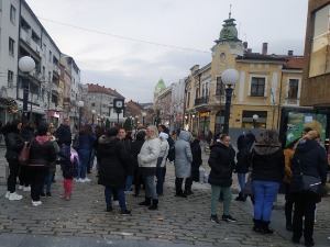 Крагујевац, нови протест бивших радница Бертекса због неисплаћених зарада 