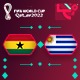 Fudbal - SP: Gana - Urugvaj